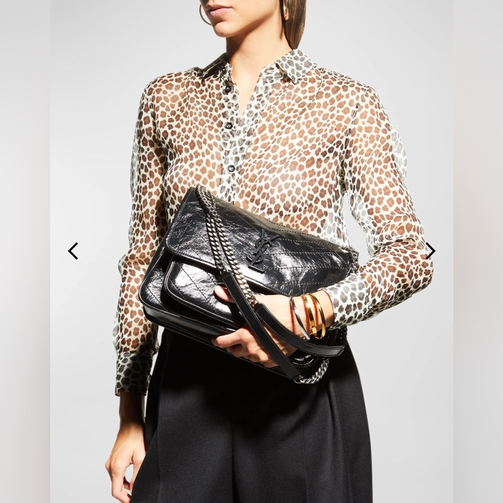 Saint Laurent Black Shoulder Bag